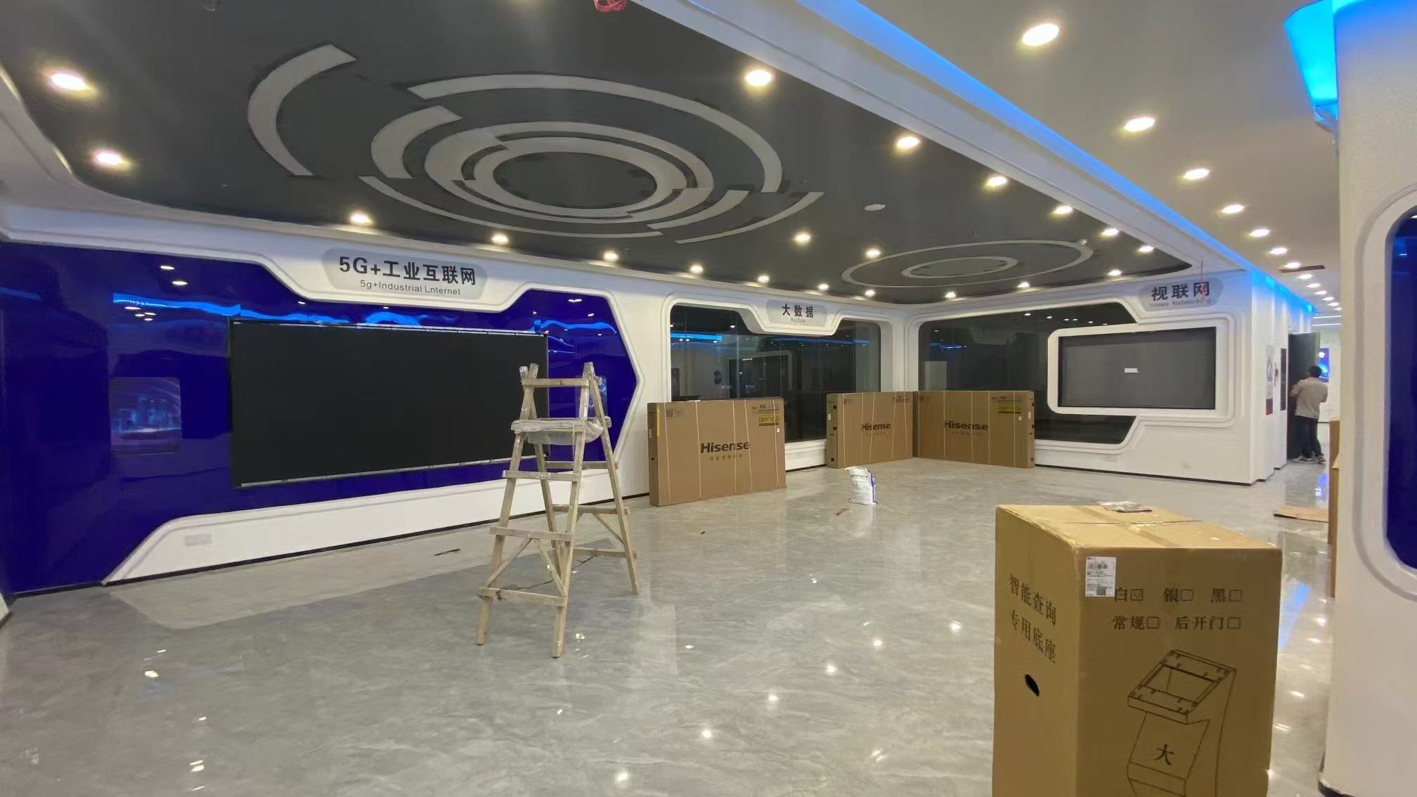 中国电信智慧展厅弱电工程